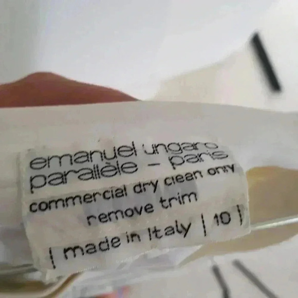 Vintage Emanuel Ungaro midi skirt size 10 - Picture 6 of 10